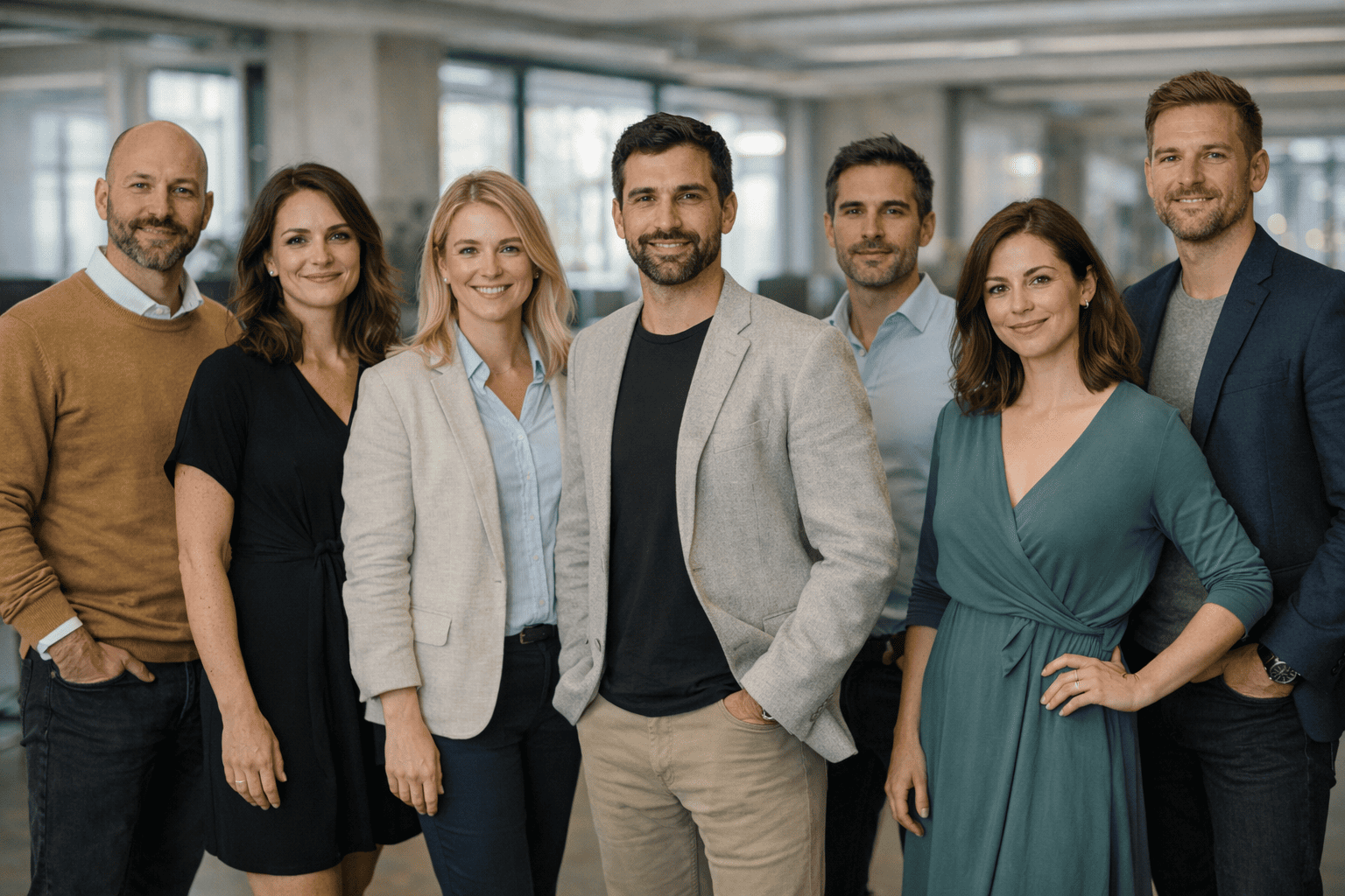Team working on AI trading platform — Ordolixe